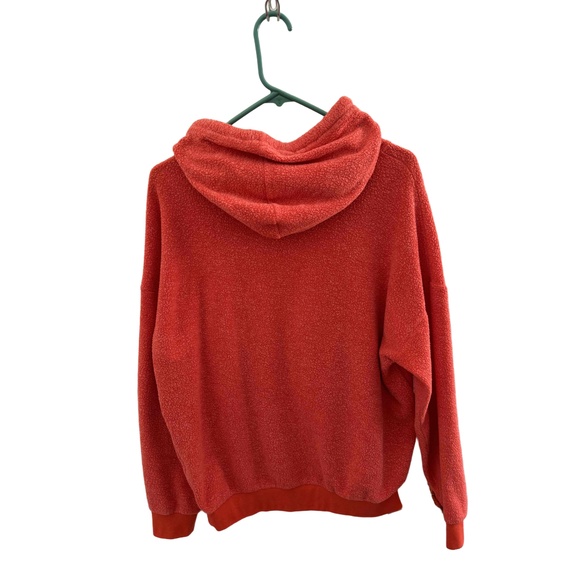 Soft Serve Orange Drawstring Hood Long Sleeves‎ Relaxed Fit Casual Hoodie Large - Picture 4 of 8